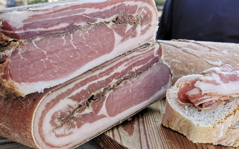 Pancetta Steccata